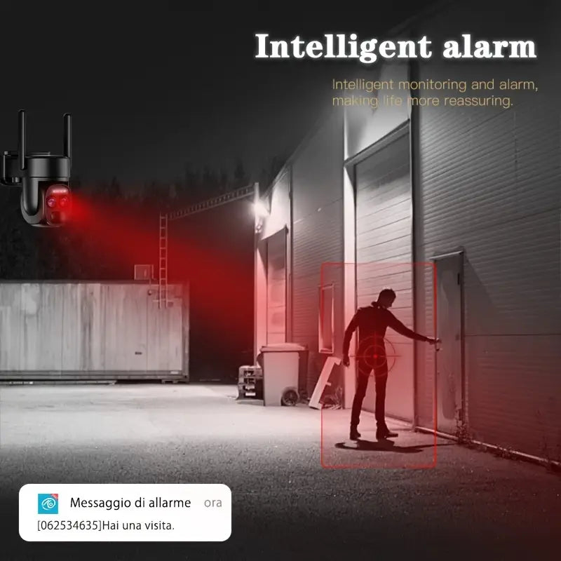 Cámara WIFI de seguridad solar 1080P
