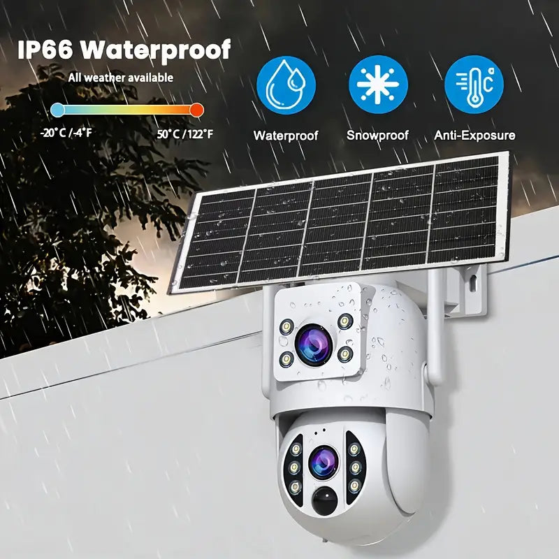 Cámara WIFI de seguridad solar 1080P