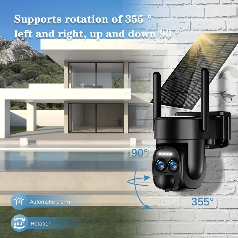Cámara WIFI de seguridad solar 1080P