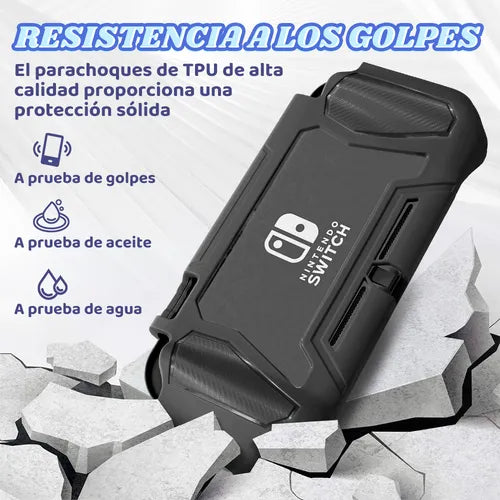 3en1 Armour Mica Funda Case Para Nintendo Switch Lite