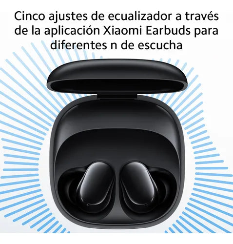 Audífonos Xiaomi Redmi Buds 6 Play Bluetooth Color Black Color Negro